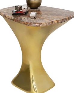 New KARE Design Stolik Alerio 45x55 cm - blat marmur - KARE