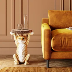 Online KARE Design Stolik Animal Ms Cat 33x35 cm kolorowy - KARE