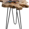 Outlet KARE Design Stolik Aspen 50x50 cm naturalny - KARE