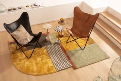 Hot KARE Design Stolik Domero Cirque Ø25xH50 cm biało-złoty - KARE