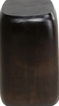 Discount KARE Design Stolik Drum 41x31 cm aluminium czarno-złoty - KARE