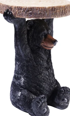 Best KARE Design Stolik kawowy Animal Mini Bear 25x36 cm czarny - KARE
