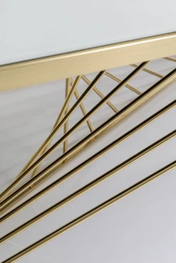 Best KARE Design Stolik kawowy Art Marble 140x70 cm blat szklany - KARE