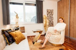 Best KARE Design Stolik kawowy Aspen 106x40 cm drewniany - KARE