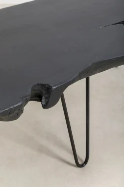 Sale KARE Design Stolik kawowy Aspen 100x40 cm czarny - KARE