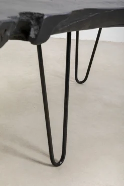 Sale KARE Design Stolik kawowy Aspen 100x40 cm czarny - KARE