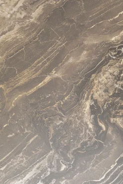 Hot KARE Design Stolik kawowy brązowy blat kamionkowy podstawa stalowa 150x86 cm - KARE