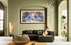 Discount KARE Design Stolik kawowy Cesta Ø105 cm złoty - KARE