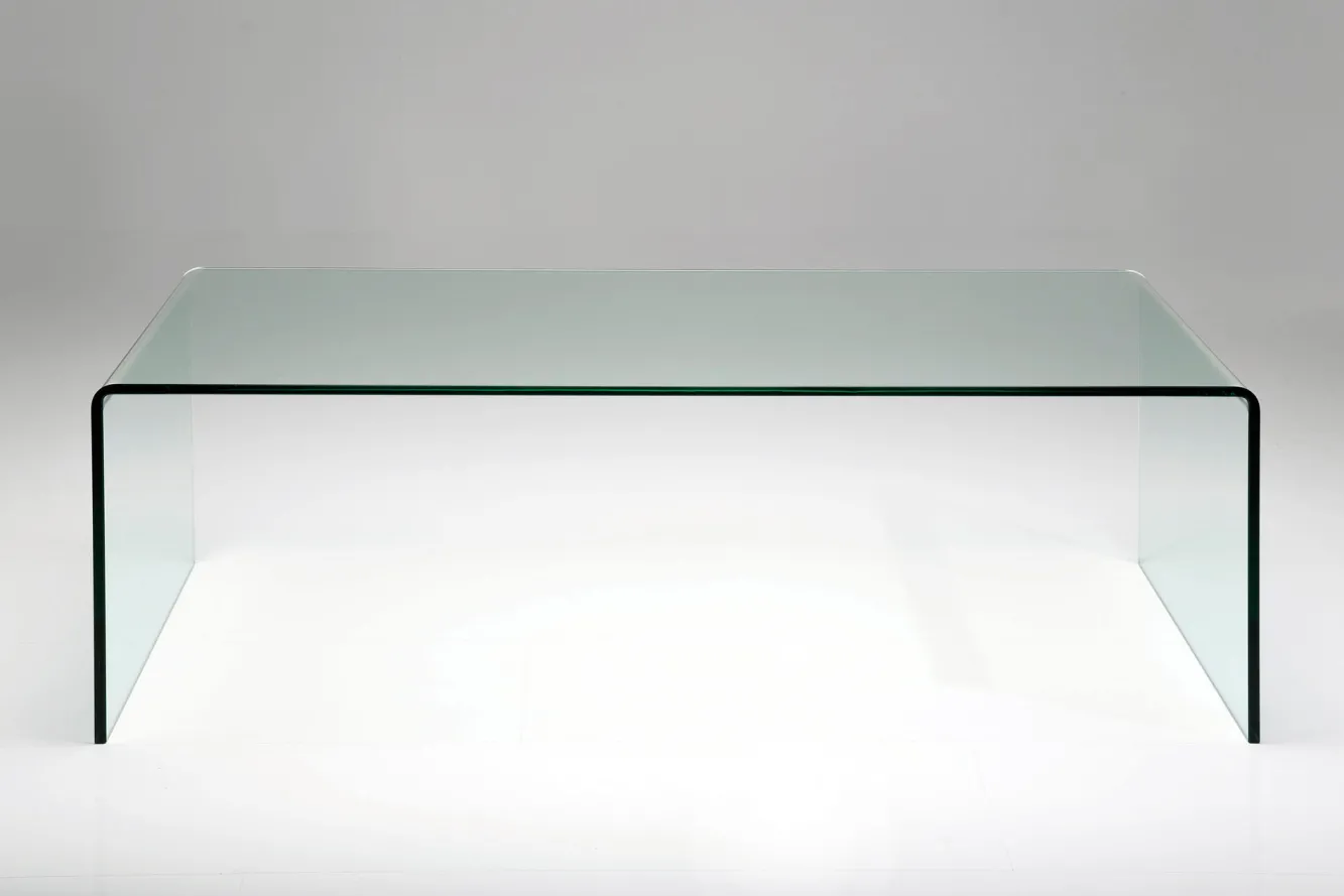 Fashion KARE Design Stolik kawowy Clear Club 120x60 cm ciemnoszary transparentny - KARE