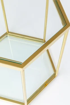 Sale KARE Design Stolik kawowy Comb 55x55 cm złoty - KARE