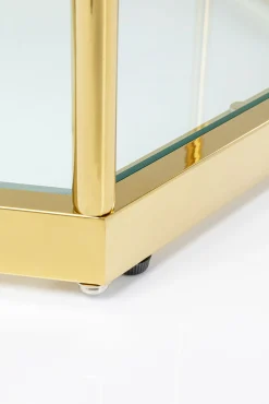 Sale KARE Design Stolik kawowy Comb 55x55 cm złoty - KARE