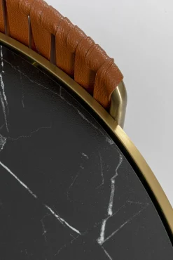 Sale KARE Design Stolik kawowy Copper ∅86 cm brązowy - KARE