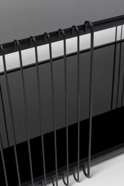 Best KARE Design Stolik kawowy czarny szkło i rama stalowa 120x60 cm - KARE