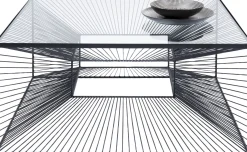 Best KARE Design Stolik kawowy Dimension 80x80 cm czarny - KARE