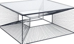 Best KARE Design Stolik kawowy Dimension 80x80 cm czarny - KARE