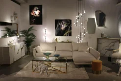 New KARE Design Stolik kawowy Laser 120x60 cm złoty - KARE