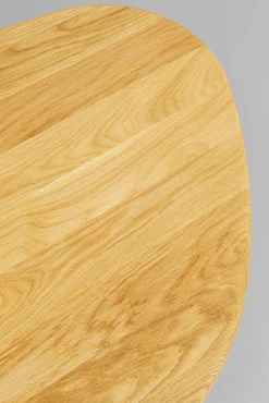 Best KARE Design Stolik kawowy naturalny z drewna dębowego 90x62 cm - KARE