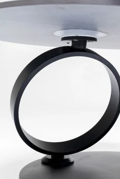 New KARE Design Stolik kawowy obrotowy Beverly 133x80 cm czarny - KARE