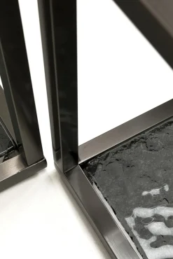 Best KARE Design Stolik kawowy Orion Graphite (4-szt) - KARE