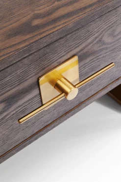 Clearance KARE Design Stolik kawowy Osaka 137x77 cm brązowy - KARE