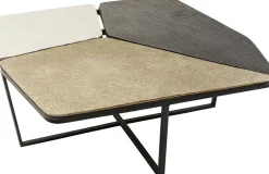 Fashion KARE Design Stolik kawowy Patches 103x102 cm kolorowy - KARE