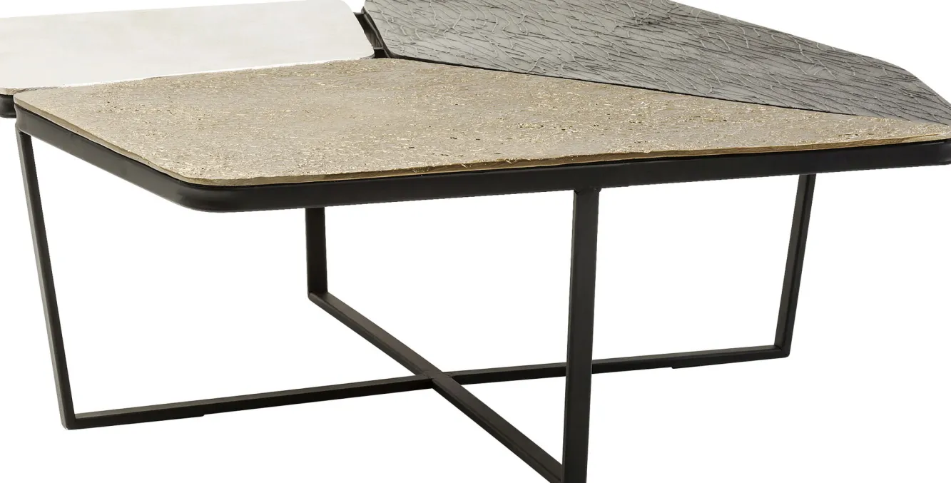 Fashion KARE Design Stolik kawowy Patches 103x102 cm kolorowy - KARE