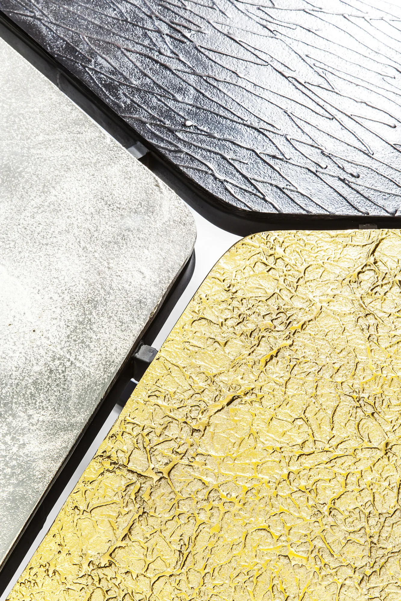 Fashion KARE Design Stolik kawowy Patches 103x102 cm kolorowy - KARE