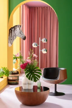 Online KARE Design Stolik kawowy Tear Drops Ø80 cm orzechowy - KARE