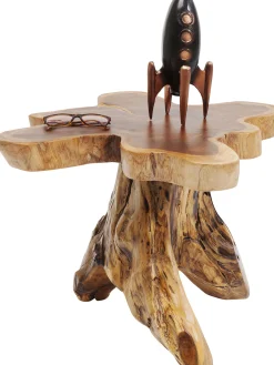 Sale KARE Design Stolik kawowy Tree 50x50 cm drewniany - KARE