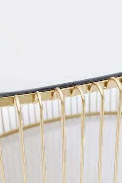 Hot KARE Design Stolik kawowy Wire Uno 90x60 cm mosiężny - KARE