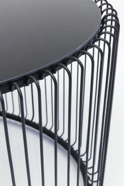Discount KARE Design Stolik kawowy Wire Uno 90x60 cm czarny - KARE