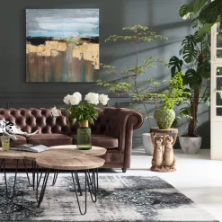 Fashion KARE Design Stolik Meerkat Sisters Ø33 cm kolorowy - KARE