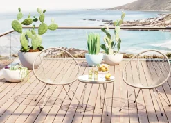 Hot KARE Design Stolik ogrodowy Acapulco Mono Greige - KARE