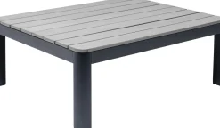 Fashion KARE Design Stolik ogrodowy rozkładany Holiday Black 90x71 cm - KARE