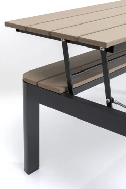 Clearance KARE Design Stolik ogrodowy rozkładany Happy Day 90x71 cm - KARE