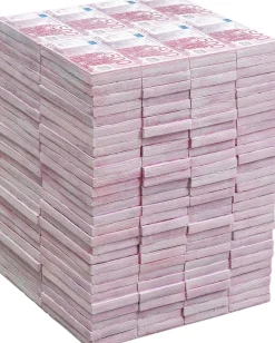 Sale KARE Design Stolik pomocniczy banknoty Euro 29x38 cm - KARE