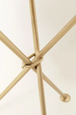 Best KARE Design Stolik pomocniczy Clack Mosaic Brown Ø35cm - KARE