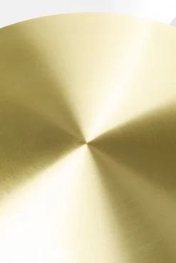 Online KARE Design Stolik pomocniczy czarny blat złoty stal satynowa Ø40x55 cm - KARE