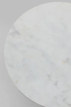 Discount KARE Design Stolik pomocniczy kolorowy z marmurowym blatem Ø35x48 cm - KARE