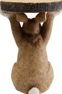 Online KARE Design Stolik pomocniczy mały motyw zwierzęcy królik Ø23x36 cm - KARE