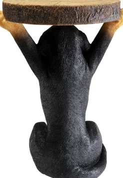 Discount KARE Design Stolik pomocniczy mały motyw zwierzęcy pies jamnik Ø23x36 cm - KARE