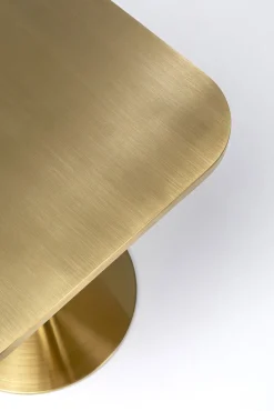 Discount KARE Design Stolik pomocniczy stal nierdzewna złota 50x50 cm - KARE