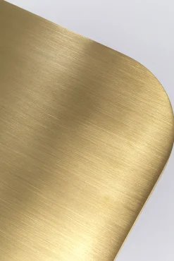 Discount KARE Design Stolik pomocniczy stal nierdzewna złota 50x50 cm - KARE