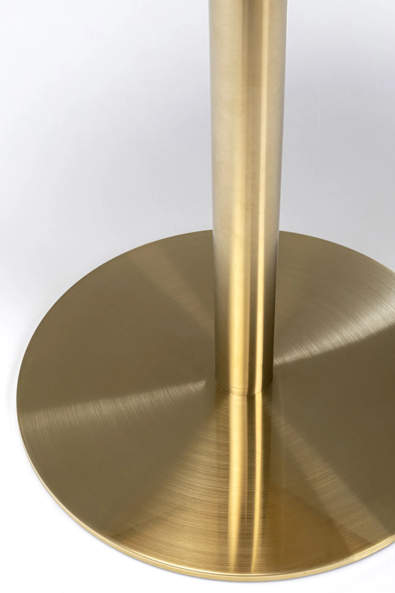 Discount KARE Design Stolik pomocniczy stal nierdzewna złota 50x50 cm - KARE