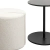 Fashion KARE Design Stolik pomocniczy z pufą Better Together - KARE