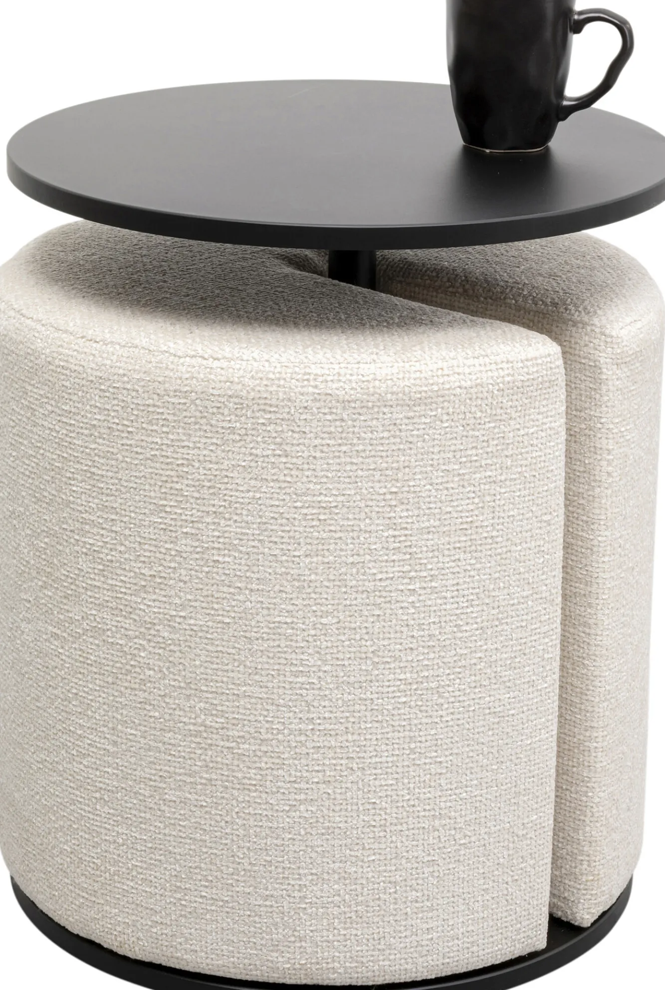 Fashion KARE Design Stolik pomocniczy z pufą Better Together - KARE