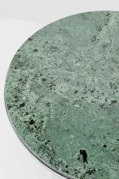 Online KARE Design Stolik pomocniczy zielono-biały z marmurowym blatem Ø40x48 cm - KARE