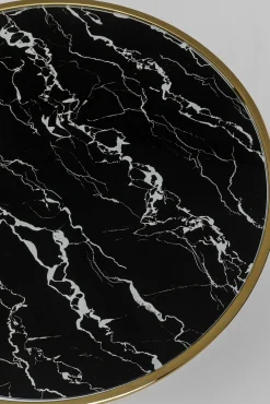 Sale KARE Design Stolik San Luca Base Ø46x53 cm czarny - KARE