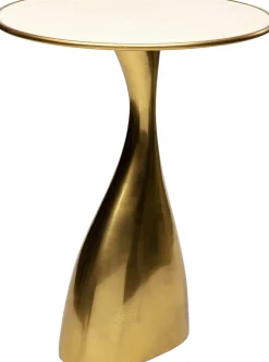 Hot KARE Design Stolik Spacey Ø36xH46 cm aluminium złoty - KARE