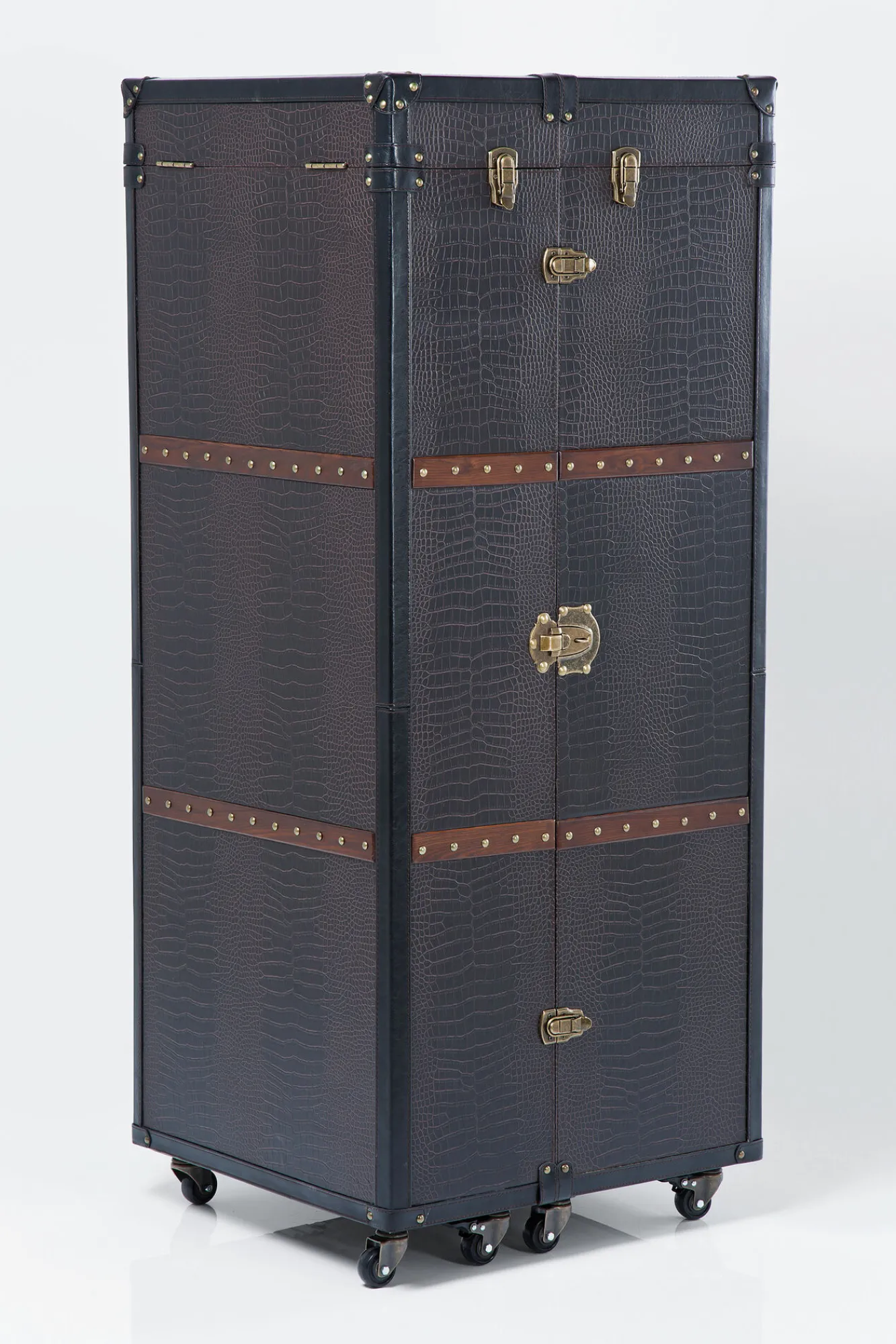 Outlet KARE Design Szafa Barowa Colonial 60x153 cm ciemnobrązowa - KARE